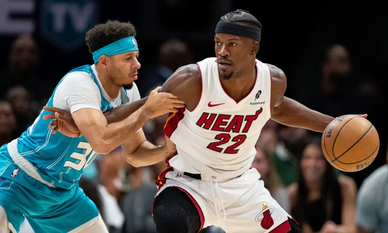 miami heat vs charlotte hornets match player stats