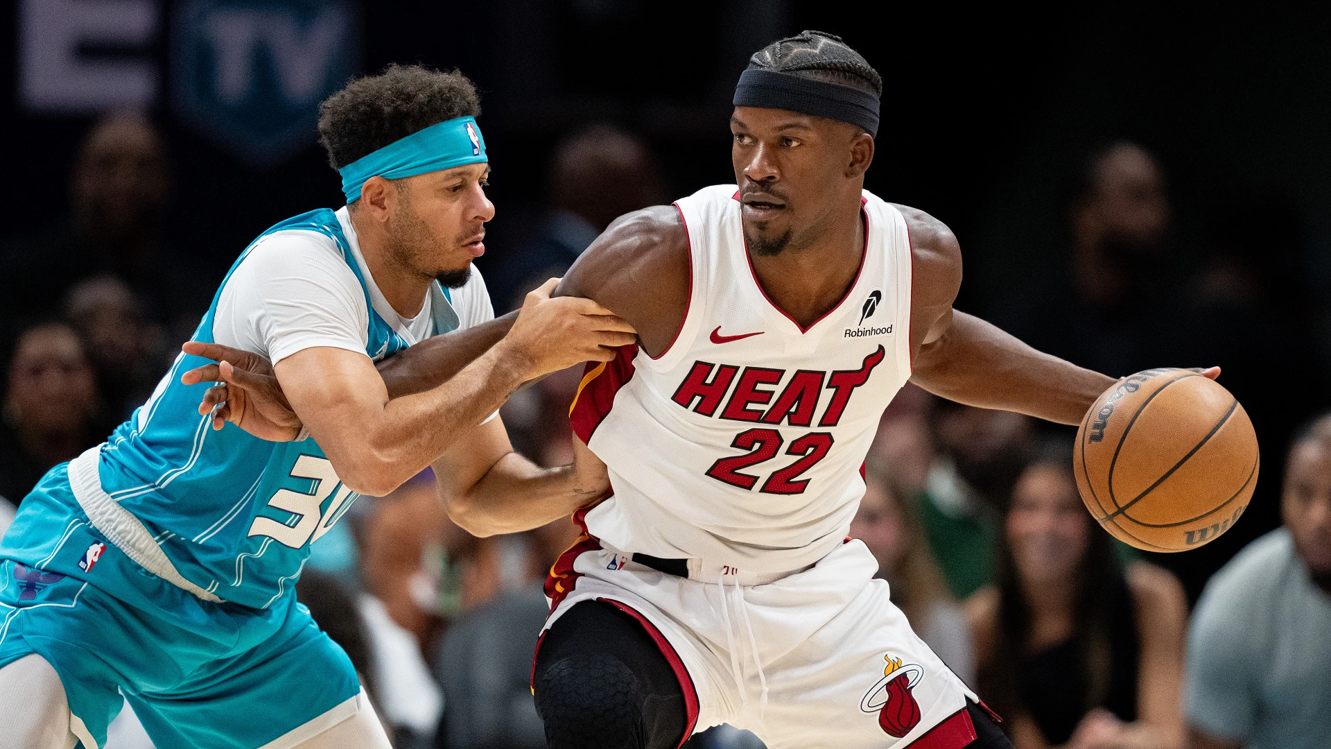 miami heat vs charlotte hornets match player stats