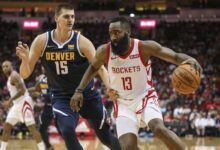 Denver nuggets vs houston rockets match player stats