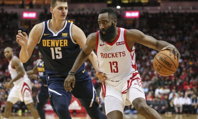 Denver nuggets vs houston rockets match player stats